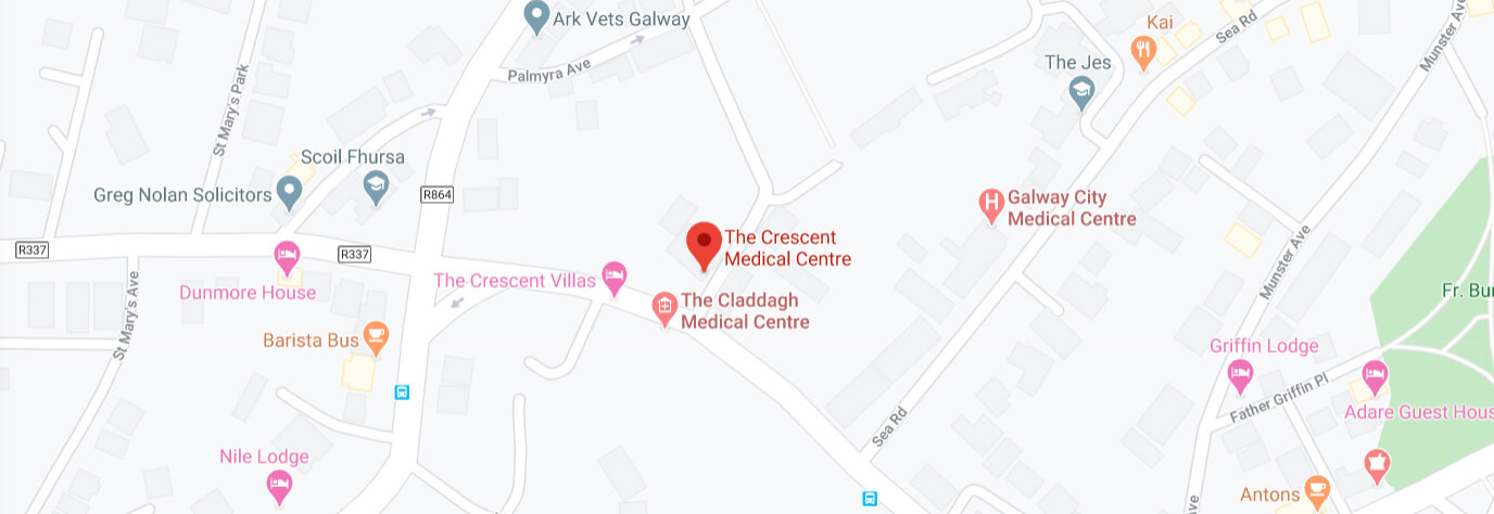Crescent Medical Centre map